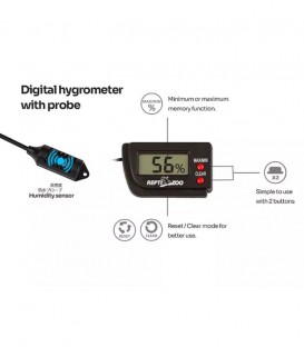 ReptiZoo Thermometer mit Fühler SH126T WEEE RegNr. 82392108