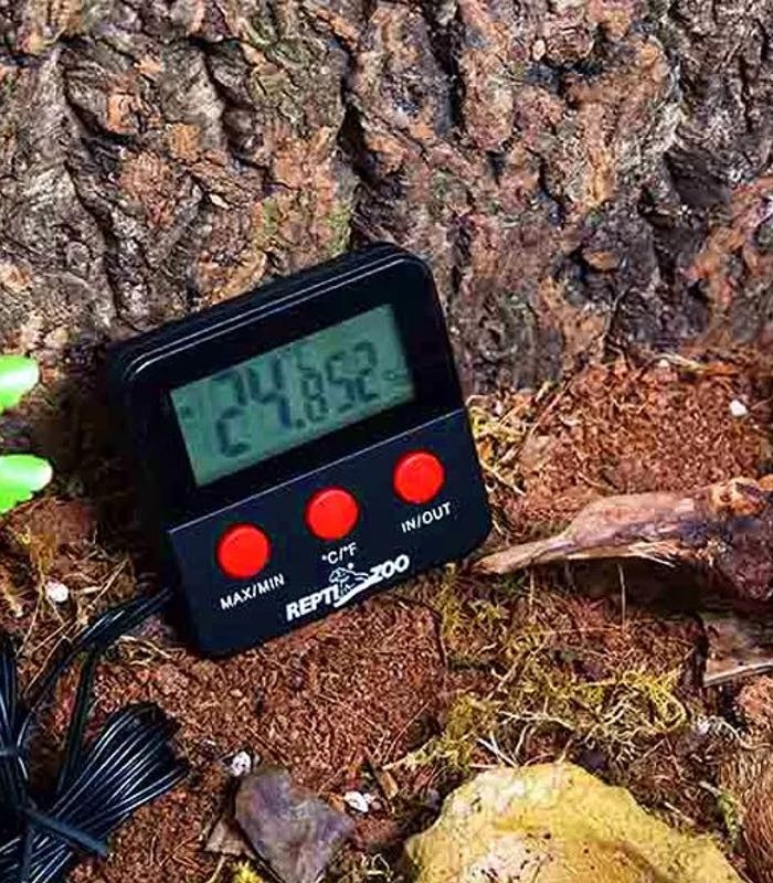 REPTIZOO Digital Thermo-Hygrometer SH124 - Terrarium Device