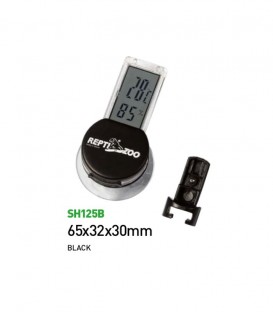 REPTIZOO Digital Thermo-Hygrometer 3-Sides Mounting (SH125B)