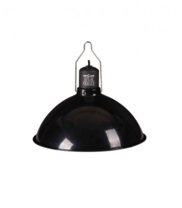 REPTIZOO Reflecting Dome Lamp Fixture (10 Inch) (RL03B)
