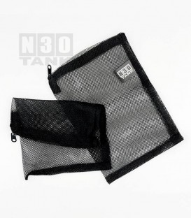 N30 Black Zip Bag Small Mesh - 2 Pc (N0066)