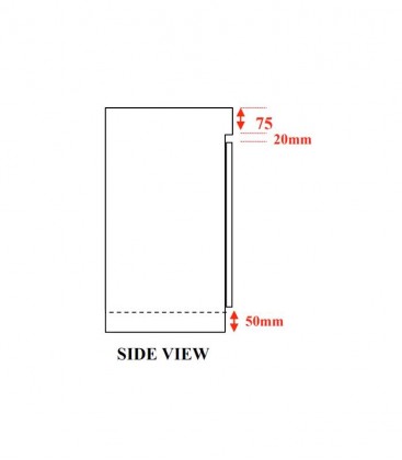 TC 120x45x45cm Tank with Cabinet (TC-1204580) Braceless & Bracing