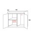 TC 90x30x30cm Tank with Cabinet (TC-903030)