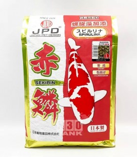 JPD Sekirin Spirulina Koi & Goldfish Food Floating Pellet 15kg Size L