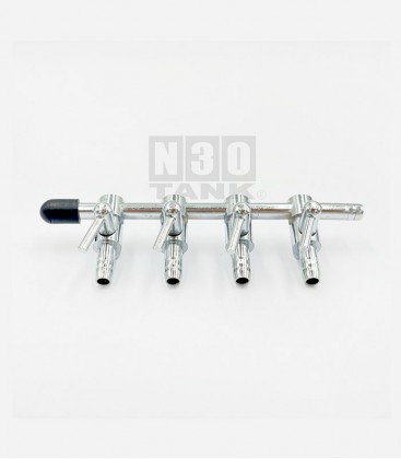 N30 4-Way Air Valve Stainless Steel (N0087)