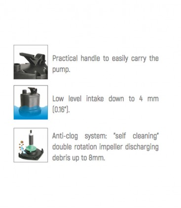 SICCE Master DW 4000 Pond Pump 3700 LPH