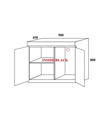 N30 TC Tank Cabinet 3ft (900x450x800mm)