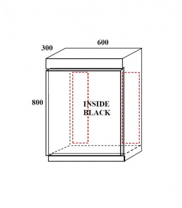 N30 TC Tank Cabinet (600x300x800mm)