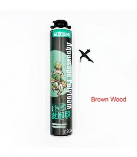 ScapePro Expanding Spray Foam Brown Wood 900ml (SPBROWN)