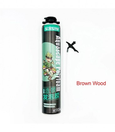 ScapePro Expanding Spray Foam Brown Wood 900ml (SPBROWN)