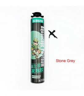 ScapePro Expanding Spray Foam Stone Grey 900ml (SPGREY)