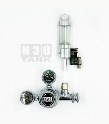 N30 Premium CO2 Regulator With Solenoid (N0093) Tread W21.8