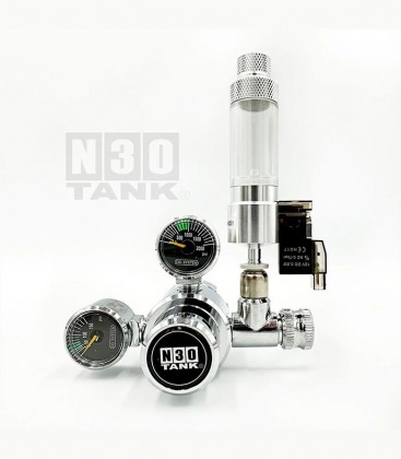 N30 Premium CO2 Regulator With Solenoid (N0093) Tread W21.8
