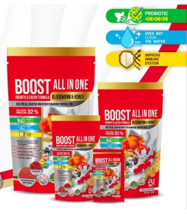 Boost All In One Bloodworm & Honey Fish Food 200g S (PCN06157)