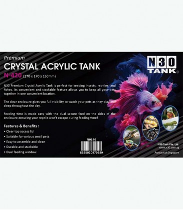 N30 Premium Crystal Acrylic Tank 420 (N0140)