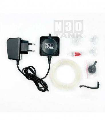 N30 Premium Aquarium Mini Air Pump - Black Square (N0146)