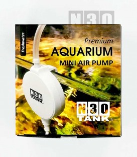 N30 Premium Aquarium Mini Air Pump - White Disk (N0143)