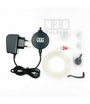 N30 Premium Aquarium Mini Air Pump - Black Disk (N0144)