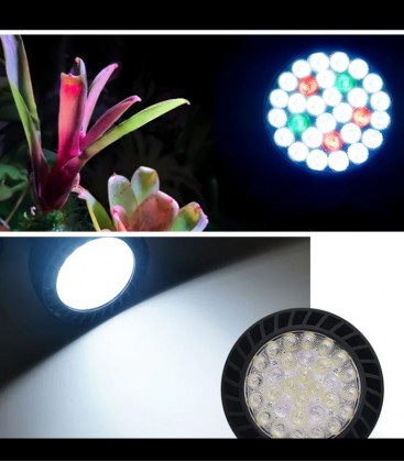 Week Aqua Y30 LED Spotlight Black (Body + Bulb)
