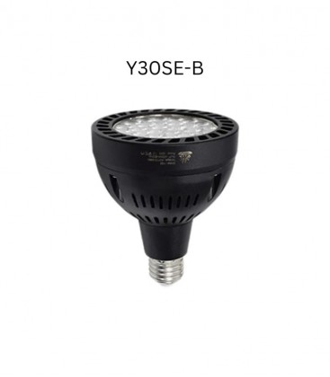 Week Aqua Y30 LED Spotlight Black (Bulb)