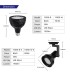 Week Aqua Y30 LED Spotlight Black (Bulb)