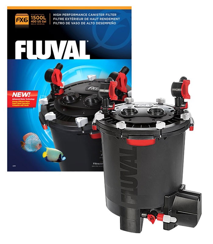Clunky these react Fluval FX6 High Performance External Filter for Aquariums