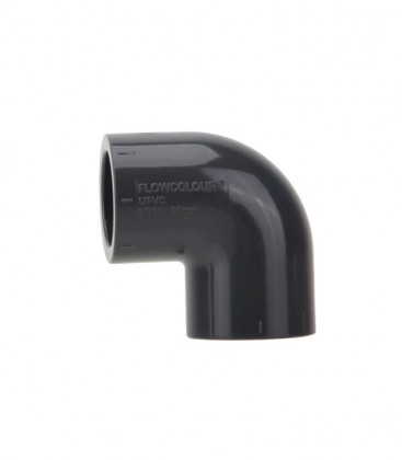 N30 DIN 90-Degree Elbow Grey UPVC