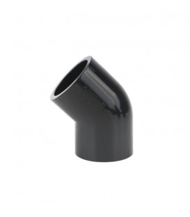 N30 DIN 45-Degree Elbow Grey UPVC
