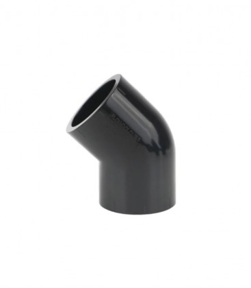 N30 DIN 45-Degree Elbow Grey UPVC