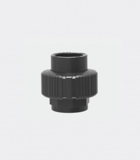 N30 DIN Female Union Grey UPVC