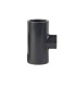 N30 DIN Reducing Tee (Socket) Grey UPVC