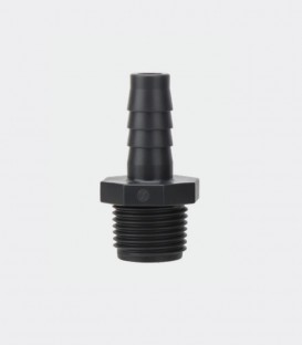 N30 DIN Thread Hose Adapter Grey UPVC