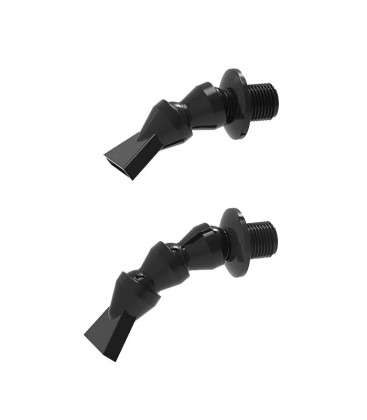 N30 DIN Triangle Water Outlet Grey (Thread)