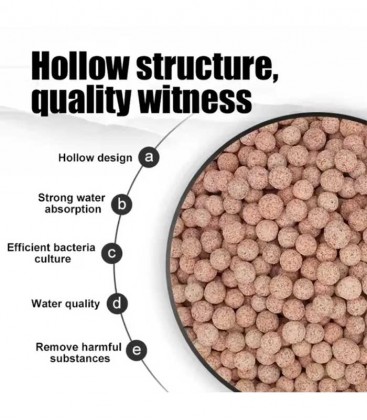 N30 Premium Hollow Filter Balls 500g (N0203), 2kg (N0204)