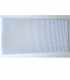 N30 Plastic Eggcrate Filter Grilles White (120 x 60cm) - Aquarium Tank Cover, Sump Compartment Divider