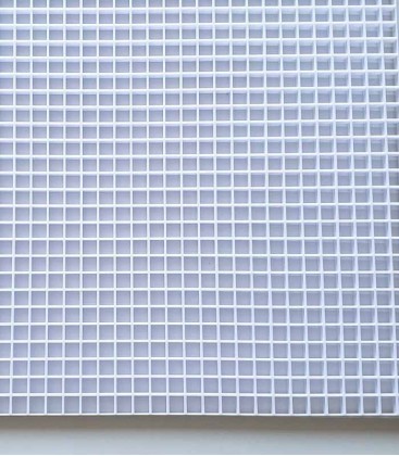 N30 Plastic Eggcrate Filter Grilles White (120 x 60cm) - Aquarium Tank Cover, Sump Compartment Divider