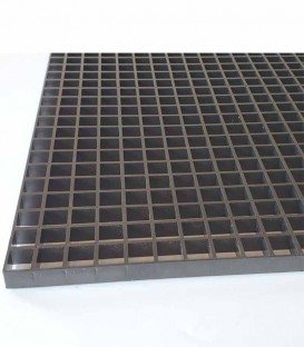 N30 Plastic Eggcrate Filter Grilles Black (120 x 60cm)