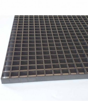 N30 Plastic Eggcrate Filter Grilles Black (120 x 60cm) - Aquarium Tank Cover, Sump Compartment Divider