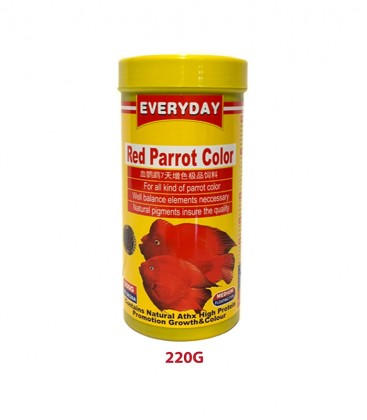 Everyday Red Parrot 200g (E3076) fish food for colour enhancing and grow