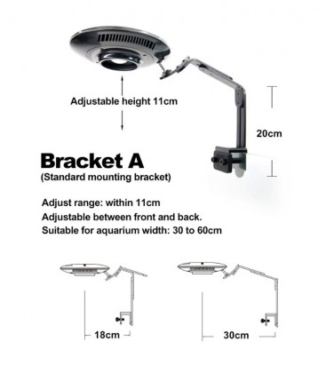 Zetlight UFO F8 Pro Biotope LED Light 96W (Freshwater) Lamp