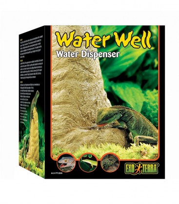Exo Terra PT2806 Water Well Dispenser - Reptile Feeder