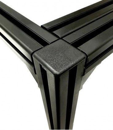 N30 Heavy Duty Aluminium Stand for Fish Tanks Aquarium 3 Tiers (Black) Various Sizes