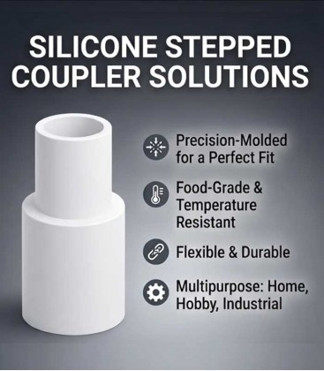 N30 Pipe Connector - Silicone Stepped Coupler connects Hose, Piping of different diameter size