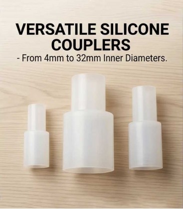 N30 Pipe Connector - Silicone Stepped Coupler connects Hose, Piping of different diameter size