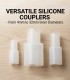 N30 Pipe Connector - Silicone Stepped Coupler connects Hose, Piping of different diameter size