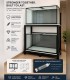 N30 TC Tank 4x2x2ft Euro Bracing 10mm All Japan Glass (2 tier mild steel stand)