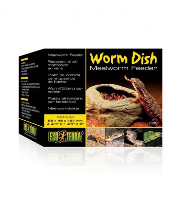 Exo Terra Vivicator Vibrating Reptile Feeding Dish With Remote Control PT-2831