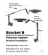Zetlight UFO F8 Bracket (F8 Pro / F8 Max)