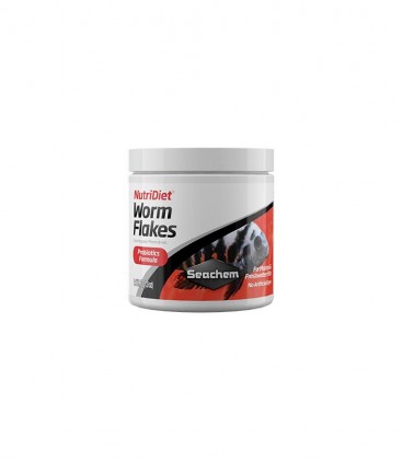 Seachem NutriDiet Worm Flakes 30g (SC-1054) - Probiotic Fish Food