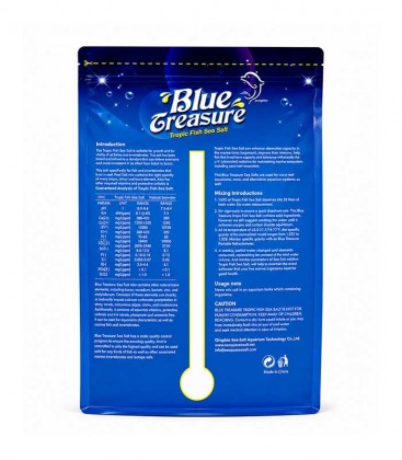 Blue Treasure Tropic Fish Sea Salt 6.7kg (HZY015)